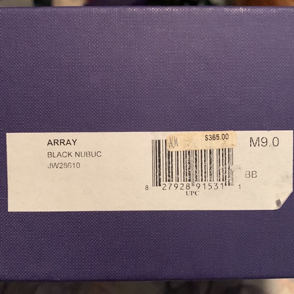 Stuart Weitzman Black Strapped Array Heels - Picture 4 of 5